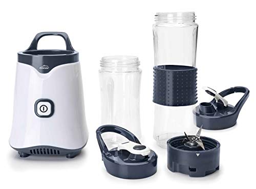 Lacor - 69382 -'Personal Blender' Batiodora Personal Mix & Go 350w con 2 Botes 300/600ml - Blanco