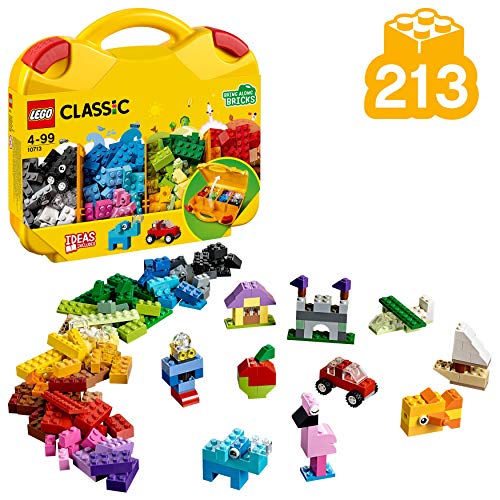 LEGO 10713 Classic Maletín Creativo, Divertidos ladrillos de colores vivos, Juego de construcción para niños