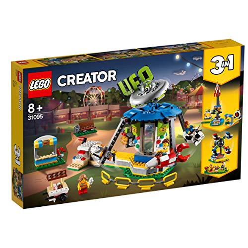 LEGO Creator - Tiovivo de la Feria Nuevo juguete de construcción 3 en 1 para crear Distintas Atracciones (31095) , color/modelo surtido