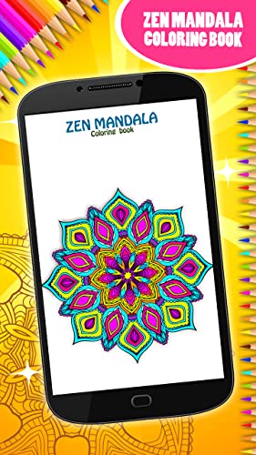 Libro de colorear Zen Mandala