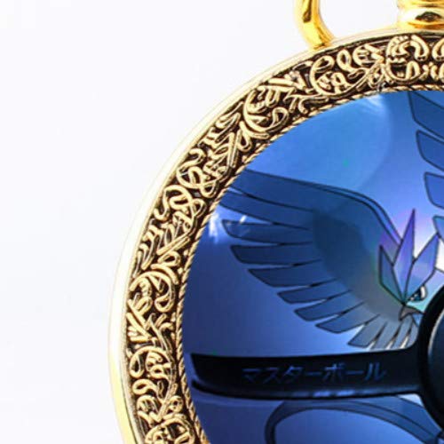 LINJIA Bolsillo Monstruo Reloj Pokemon Clásico Congelado Pájaro Hombres Y Mujeres Regalos Grandes Bolsillo De Cuarzo Collar Estudiante Mesa Colgante.