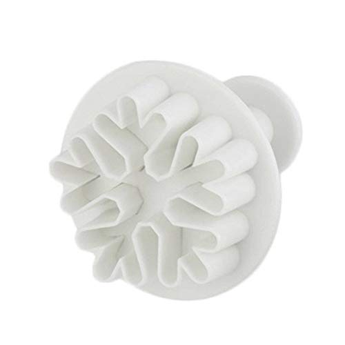 LWPCP 3Pcs Copo De Nieve Fondant Cake Decorating Cortador De Azúcar Molde del Molde del Émbolo