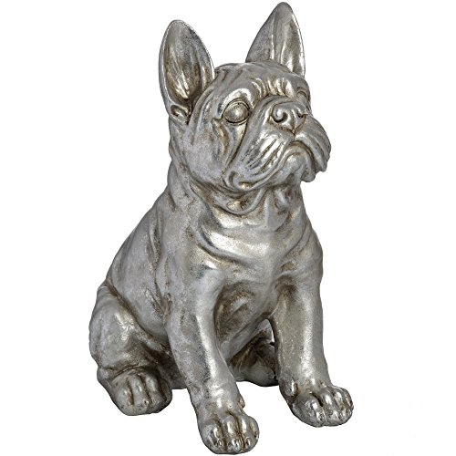 Maisonica - Figura decorativa (30 cm), diseño de bulldog francés