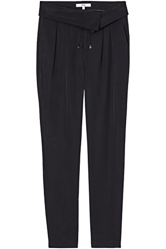 Marca Amazon - find. Pantalones de Pinzas para Mujer, Negro (Black), 40, Label: M