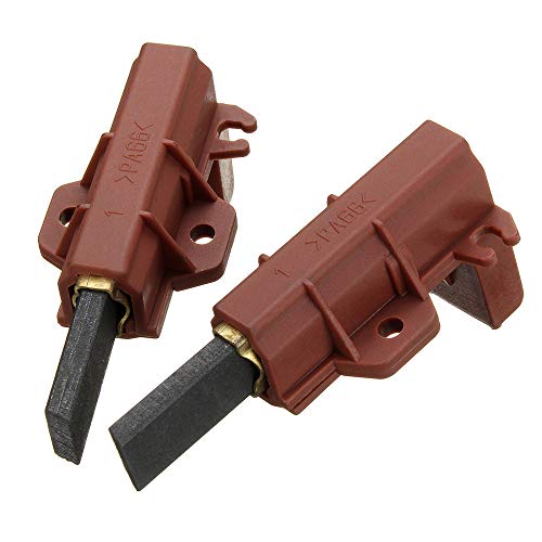 MASUNN 2Pcs Lavadora Motor De Carbón Cepillo Y Soporte Para Samsung Ariston Indesit Welling