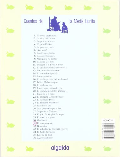 Media lunita nº 31. El conejo verde (Infantil - Juvenil - Cuentos De La Media Lunita - Edición En Rústica)