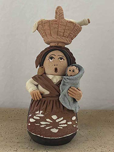 Muñeca tradicional portuguesa de loza, JP020-15 cm