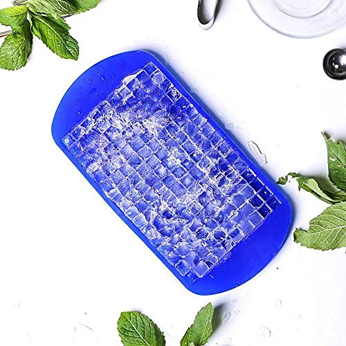 NA Silicone 160 Ice Cube Small Cube Ice Cube Máquina De Hielo Picado Silicona Ice Film Bandeja De Cubitos De Hielo Pequeños Molde De Hielo, para Cócteles