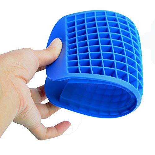 NA Silicone 160 Ice Cube Small Cube Ice Cube Máquina De Hielo Picado Silicona Ice Film Bandeja De Cubitos De Hielo Pequeños Molde De Hielo, para Cócteles