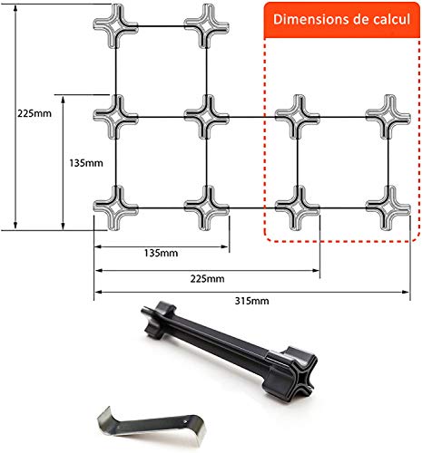 NOOK Weinregal 3er Starter Kit - modulares Regalsystem für Weinflaschen - praktisches Flaschenregal flexibel erweiterbar zur optimalen Lagerung Von Flaschen