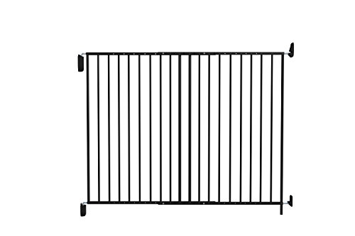 Nordlinger Pro 742040 - Barrera para animales Kenny de metal de cierre pivotante extra grande, 87-153 cm de ancho/105 cm de alto