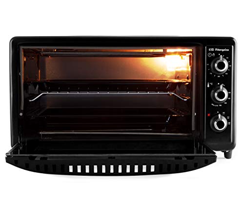 Orbegozo HO392 Horno eléctrico de sobremesa, 1450 W, 39 litros, Negro