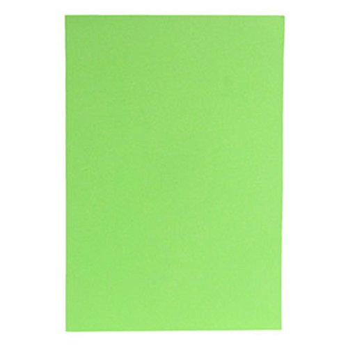 Paquete de 10 hojas Kraftz® de espuma Eva autoadhesiva A4 color verde para manualidades, decoraciones de casa, oficina, fiestas y bricolaje