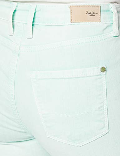 Pepe Jeans Regent Pantalones, Verde (Sea Green 640), W27/L32 para Mujer