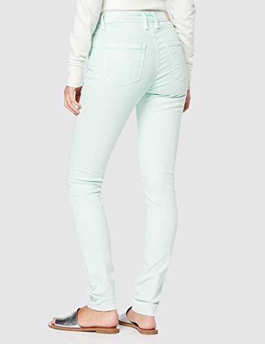 Pepe Jeans Regent Pantalones, Verde (Sea Green 640), W27/L32 para Mujer