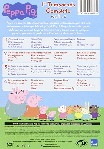 Peppa Pig Temporada 1 [DVD]