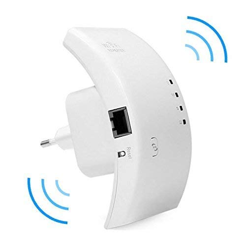 PIX-LINK Extensor WiFi, N300 Mbps WiFi Amplificador de Alcance WiFi con WPS Button-WR01, Blanco