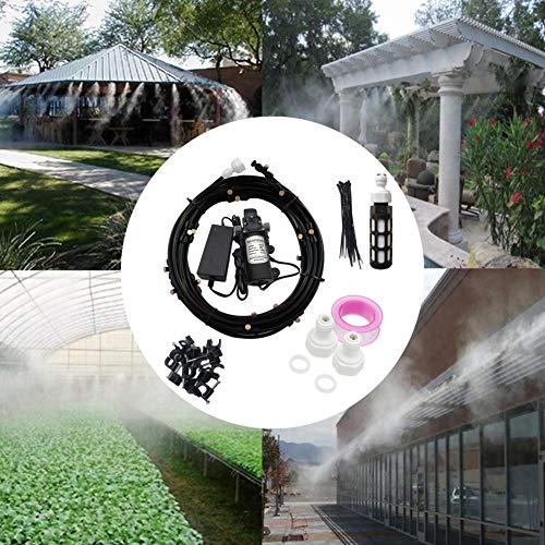 popchilli Trampoline Sprinkler Mist Cooling System 6m Kit Nebulizador Jardin Terraza Pergola Exterior Difusor De Agua Terraza