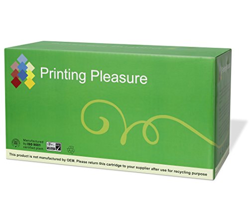 Printing Pleasure Compatible cartucho de tóner para Lexmark E120/E120N, color: Negro