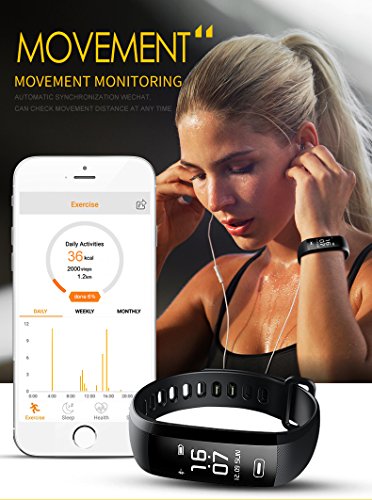 Pulsera Actividad Reloj Inteligente Fitness Tracker Multifuncional Cuenta Pasos CaloríAs, Smartwatch Fitness Tracker Para Hombre Y Mujer