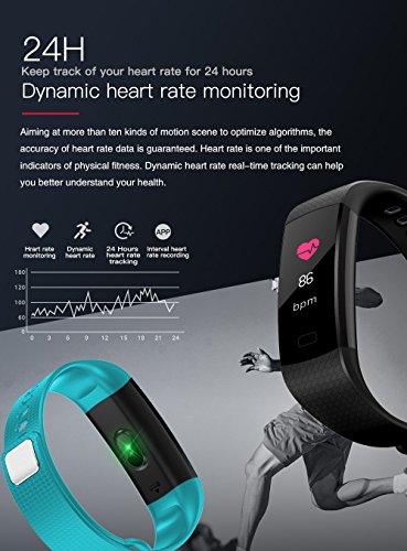 Pulsera Actividad Reloj Inteligente Fitness Tracker Multifuncional Cuenta Pasos CaloríAs, Smartwatch Fitness Tracker Para Hombre Y Mujer