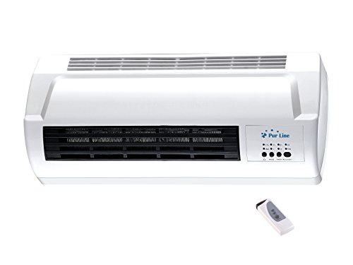 PURLINE HOTI M50 Calefactor cerámico Split de Pared 1000W / 2000W con Mando a Distancia y termostato Regulable