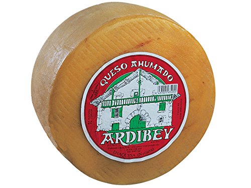 Queso mezcla oveja y vaca ahumado ARDIBEY sabor exquisito y suave. varios formatos. Envió GRATIS 24h. (1,2kg aprox.)