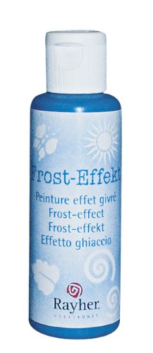 Rayher 38100102 Pintura efecto hielo, sensación de vidrio esmerilado, 50 ml