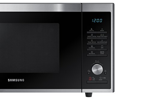 Samsung MC32J7055CT - Microondas con función de horno y grill, color negro y gris