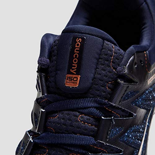 Saucony Triumph ISO 4, Zapatillas de Running para Hombre, Azul (Navy/Denim/Copper 30), 46 EU