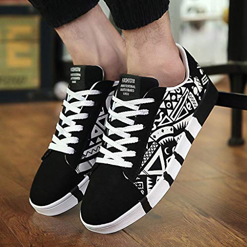 Sayla Zapatos Casual Moda De Los Hombres Verano Casa Zapatillas Lace-Up Colorfor Canvas Zapatos Deportivos Zapatillas Deportivas Graffiti Zapatos