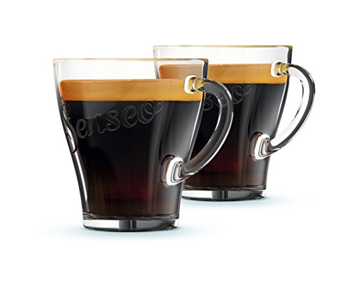 Senseo CA6510/00 tazón Transparente Café 2 Pieza(s) - Taza/Vaso (Establecer, 0,18 L, Transparente, Vidrio, Café, 2 Pieza(s))