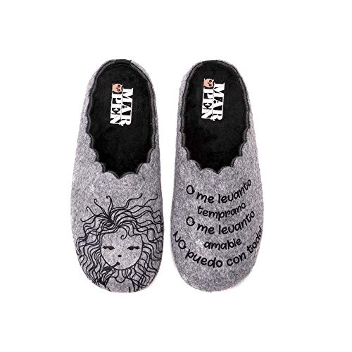 Slippers Wake Up Gris - 36 EU