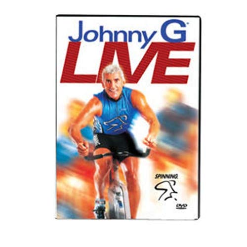 SPINNING® Fitness DVD Johnny G Live - Bicicletas estáticas Fitness (Interior), Color n/a, Talla NA