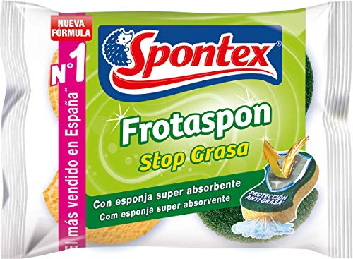 Spontex - Estropajo de Cocina, 2 Unidades