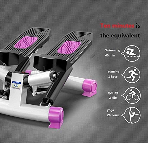 Stepper Cardio Fitness Multifunción escaladora elíptica Cross Trainer Máquina Silencio tubo de estufa for bajar de peso de la máquina equipo de la aptitud ejercicio en cinta rodante de la máquina