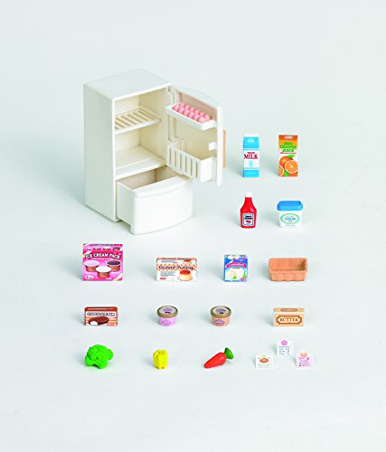 Sylvanian Families-8718637035662 Animales Set refrigerador (Epoch para Imaginar 3566)