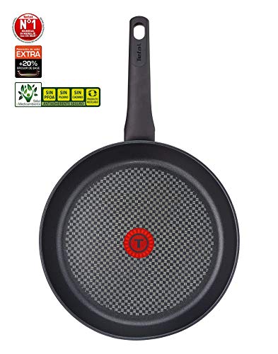 Tefal Artisane G1070602 - Sarten de 28cm Compatible con Todo Tipo cocinas; a Gas, Placa eléctrica, vitrocerámica e inducción, óptima retención del Calor y un diseño sólido y Duradero