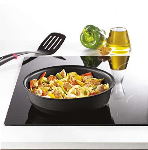 Tefal INGENIO Expertise - Sartén parrilla, 26 cm, antiadherente, color negro (mango no incluido)