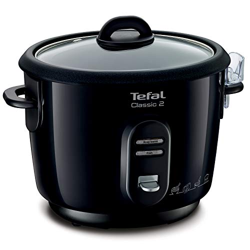 Tefal RK102811 Classic - Arrocera, color negro metalizado