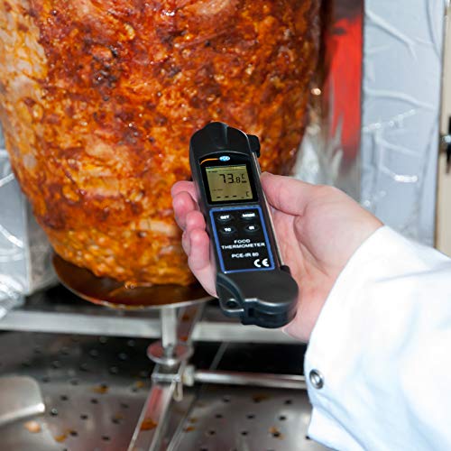 Termómetro para alimentos para medir por contacto y sin contacto Rango: 0 330ºC PCE-IR 80 PCE Instruments