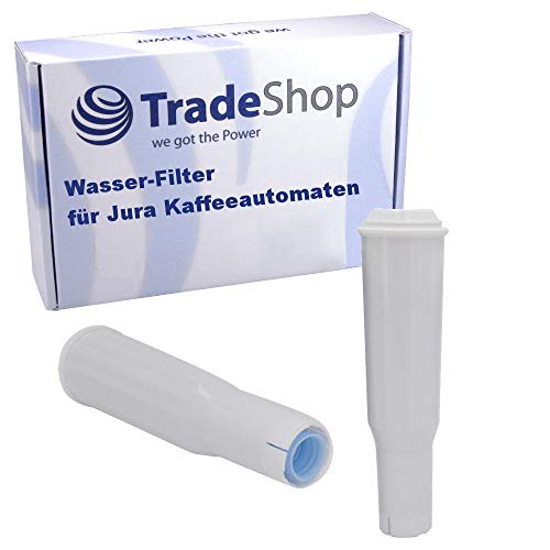 Trade-Shop - Filtro de Agua para Jura Impressa E5 E10 E20 E25 E30 E40 E45 E50 E55 E60 E65 E70 E74 E75 E80 E85 (sustituye a Jura Claris White 60209 68739)