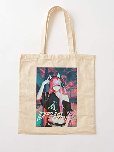 Tranding Case Syfl The Selling Top Collage Meme In Darling Franxx Tote Cotton Very Bag | Bolsas de supermercado de lona Bolsas de mano con asas Bolsas de algodón duraderas