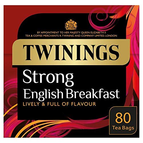 Twinings 1706 Té Fuerte Desayuno 80 Por Paquete