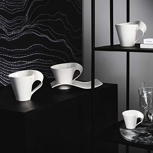 Villeroy & Boch NewWave Taza de café, Porcelana, Blanco, 300 ml