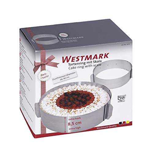 Westmark Aro para Tartas, Centimeters