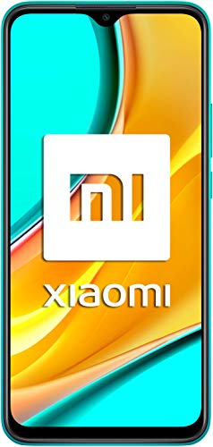 Xiaomi Redmi 9 - Smartphone con Pantalla FHD+ de 6.53" DotDisplay, 4 GB y 64 GB, Cámara cuádruple de 13 MP con IA, MediaTek Helio G80, Batería de 5020 mAh, 18 W de Carga rápida, Verde