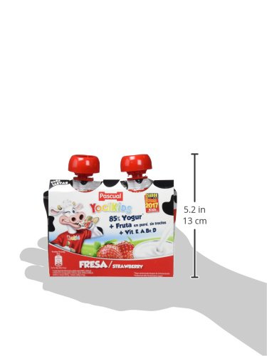 Yogur Pascual Yogikids De Fresa Para Llevar Duo 2X80G Caja De 9 Packs