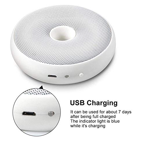 Zeerkeer Purificador de aire portátil ambientador coche USB Ozono Sterilisation para eliminar alérgenos polen, muffa, formaldehído, humo, ideal para casa, oficina, armario, zapatero (blanco)