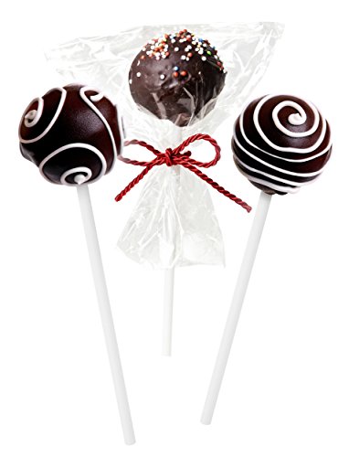 Zenker septiembre 24 Mould Cake Pops con Palos y Bolsas, Acero, Negro